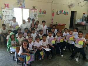 The kids at the local school where I taught English